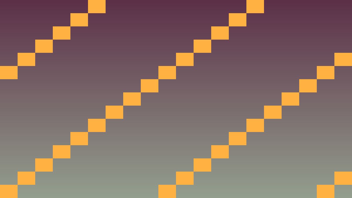 Spēles inventāra UI: 4×4 grid ar ikonām, blakus skaitļi (5x Health Potion, 3x Mana Potion, 1x Sword).